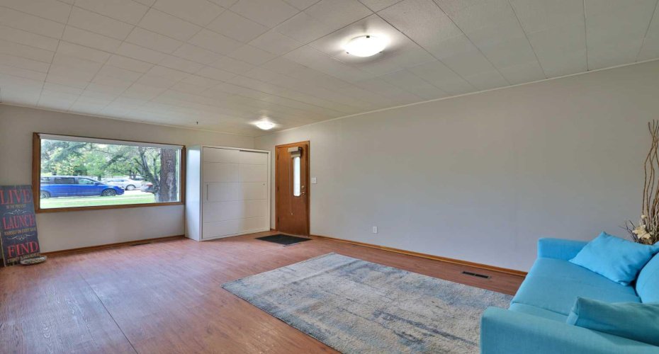 Front Entry & Living Room
