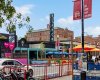 Kensington's lively streetscape offers endless dining, shopping, and entertainment options.