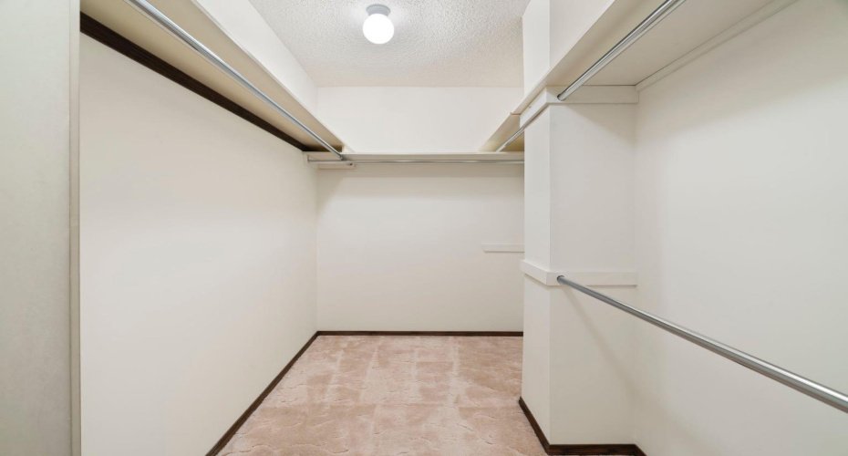 Primary Walk In Closet
