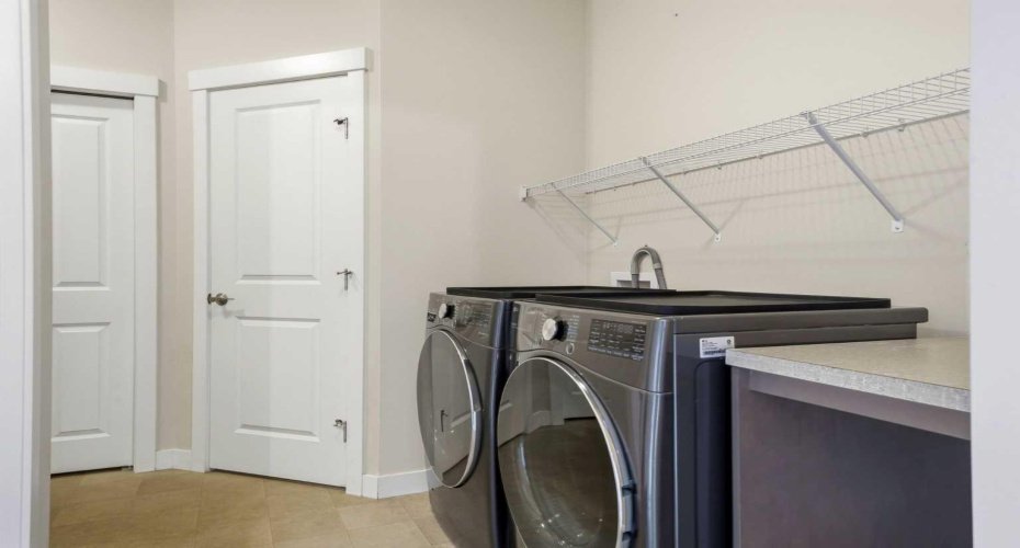 Laundry on main floor