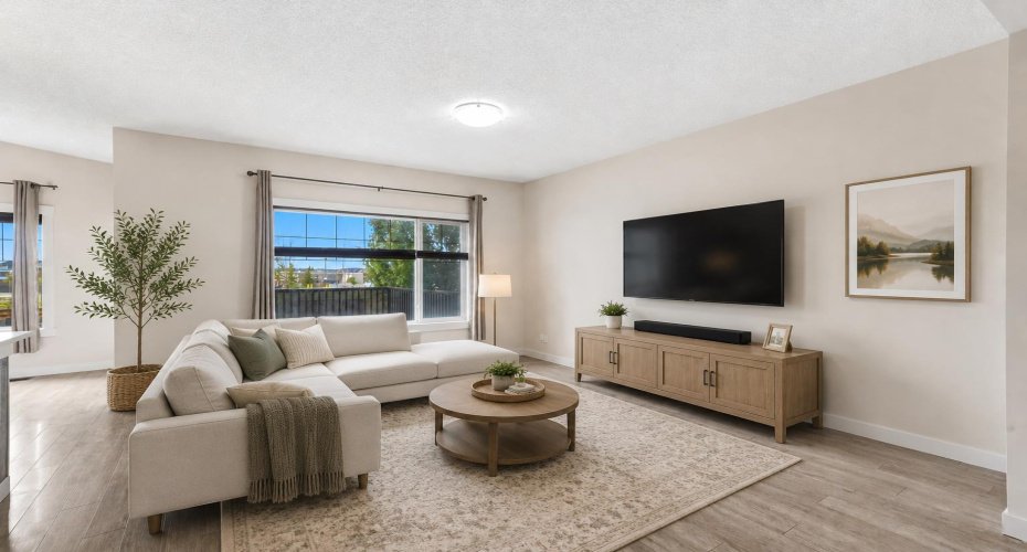Living Room staged