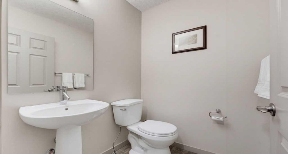 Main floor powder room.