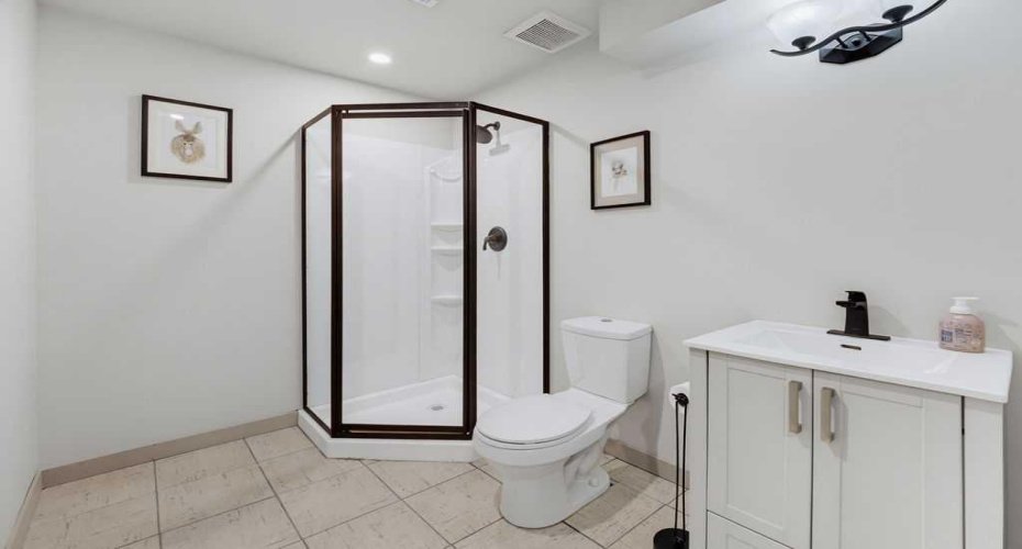 3-Piece bathroom- Lower level.