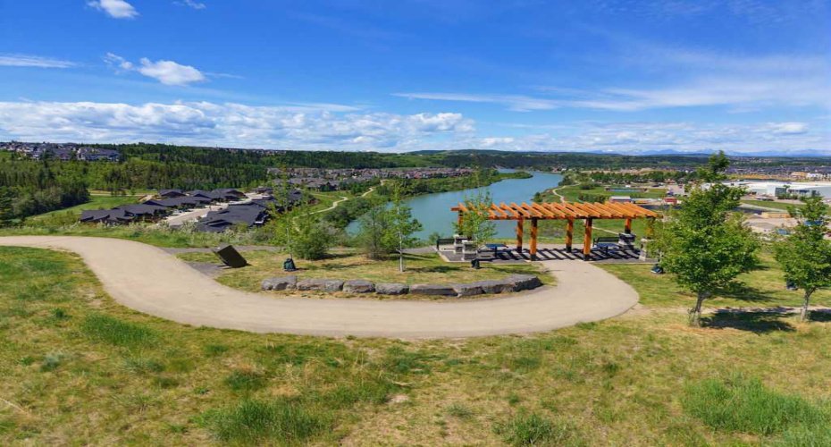 Nearby pathway with beautiful river views.