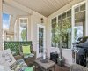 Covered Balcony - you will want to spend time here!