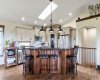 Kitchen island with eating bar