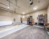 Oversized attached garage