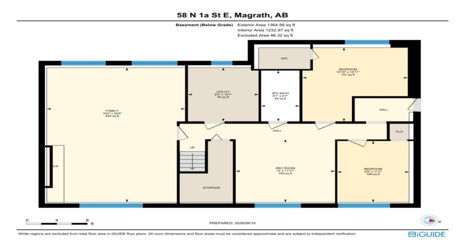 58 N 1A Street, Magrath, Alberta T0K 1J0, 5 Bedrooms Bedrooms, ,3 BathroomsBathrooms,Residential,For Sale,1A,A2322685