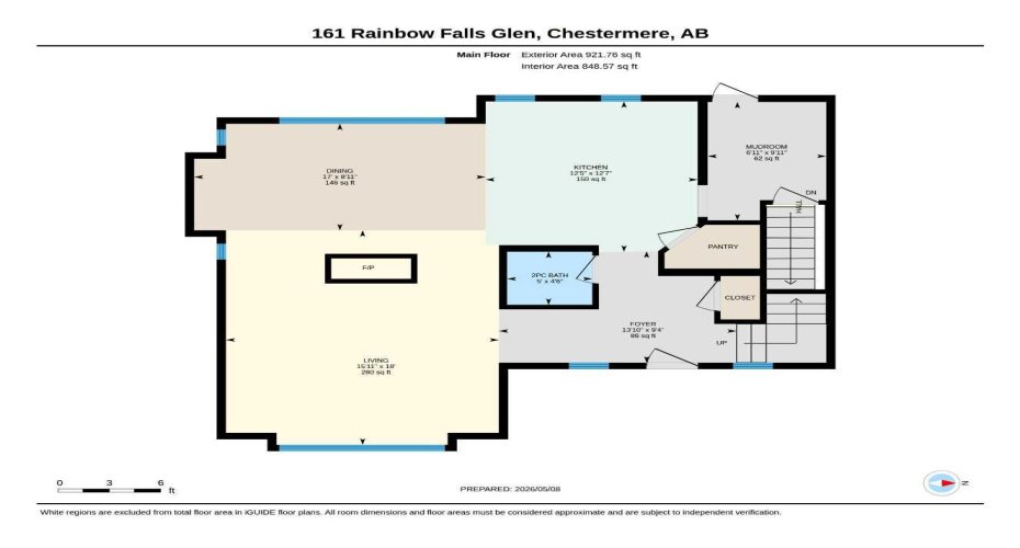 161 Rainbow Falls Glen, Chestermere, Alberta T1X 0S5, 5 Bedrooms Bedrooms, ,4 BathroomsBathrooms,Residential,For Sale,Rainbow Falls,A2309616