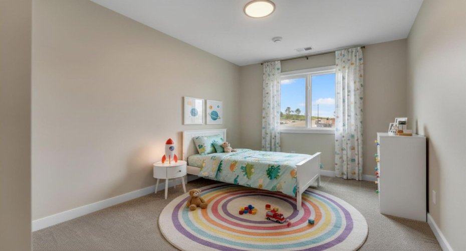 Furniture in the image has been virtually staged.