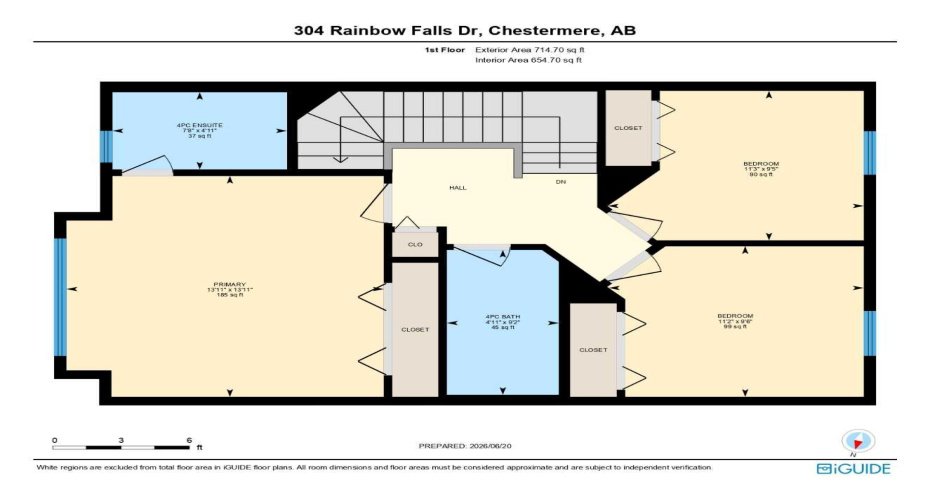 304 Rainbow Falls Drive, Chestermere, Alberta T1X 0E4, 3 Bedrooms Bedrooms, ,3 BathroomsBathrooms,Residential,For Sale,Rainbow Falls,A2323224