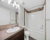 4pc bathroom with brand new toilet