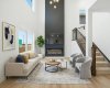Family Room-Virtually Staged