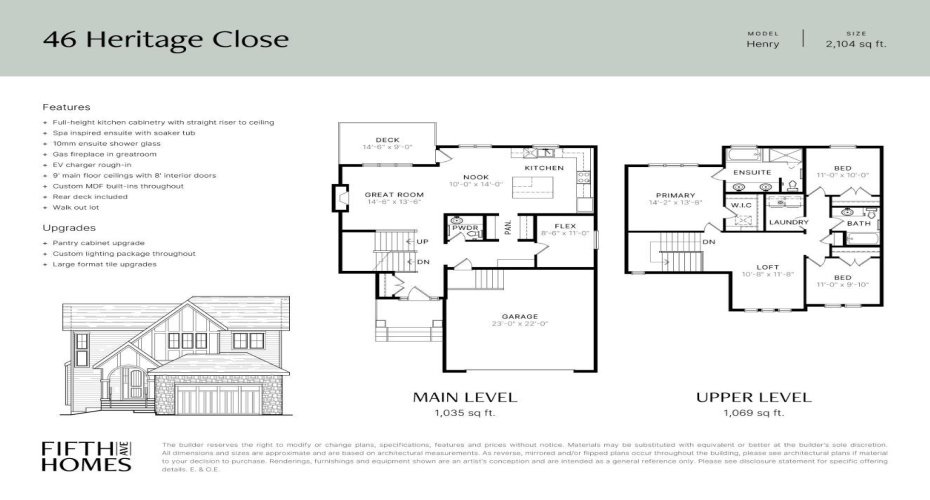 Builder Brochure & Floorplans