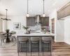 VIRTUALLY STAGED • Kitchen & Dining Nook • PLEASE NOTE: Kitchen appliances are included, and will be installed prior to possession.