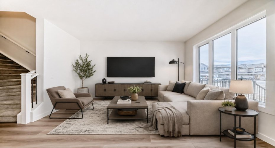VIRTUALLY STAGED • Great Room