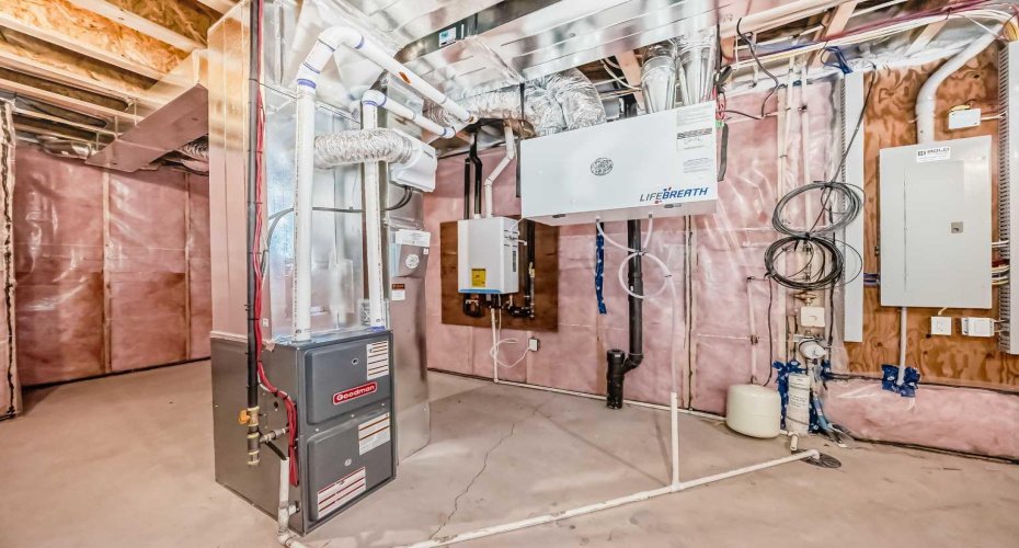 Basement Mechanical Area