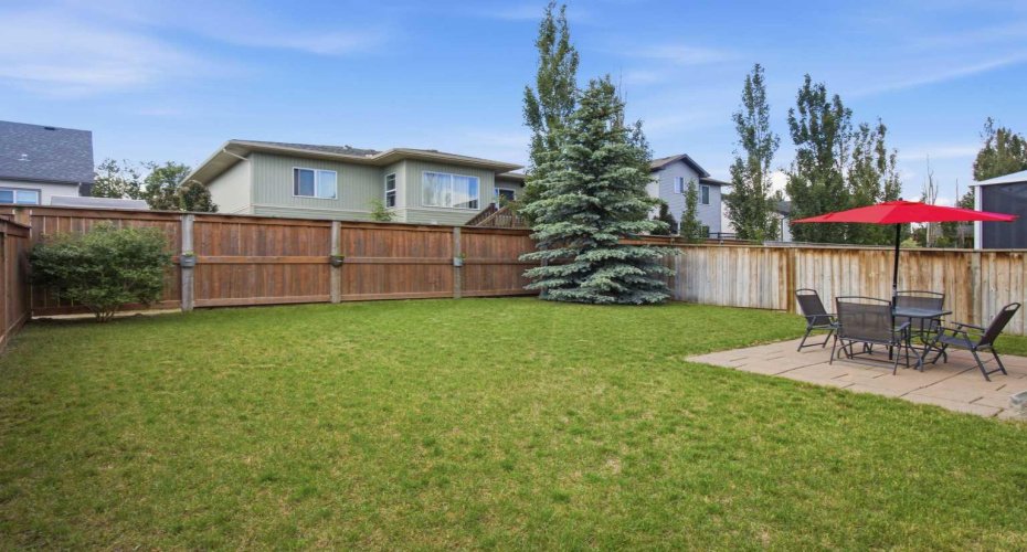 Large South Facing Backyard