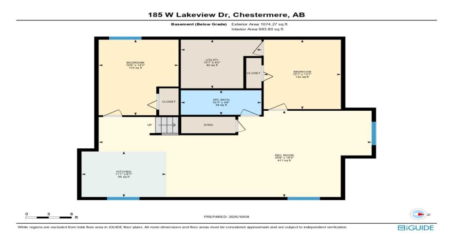 185 West Lakeview Drive, Chestermere, Alberta T1X 1K2, 7 Bedrooms Bedrooms, ,3 BathroomsBathrooms,Residential,For Sale,West Lakeview,A2307755