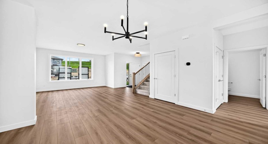 Dining Area & Living Room