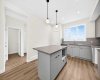 Kitchen View to Rear Entry