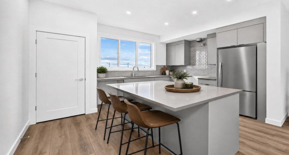 VIRTUALLY STAGED • Kitchen