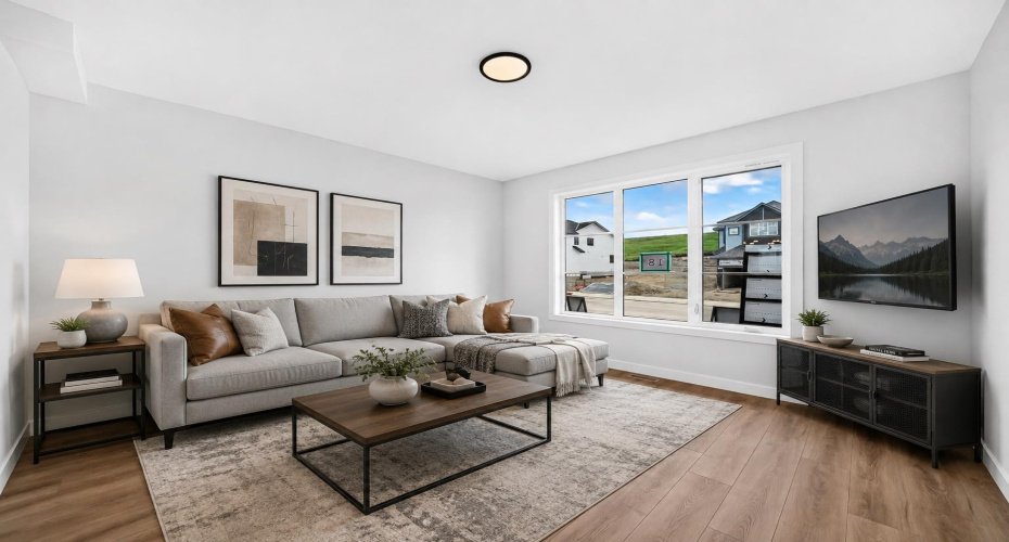 VIRTUALLY STAGED • Living Room