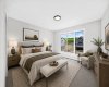 VIRTUALLY STAGED • Master Bedroom