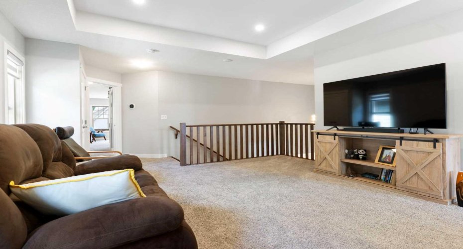Upstairs Bonus Room with Tray Ceiling