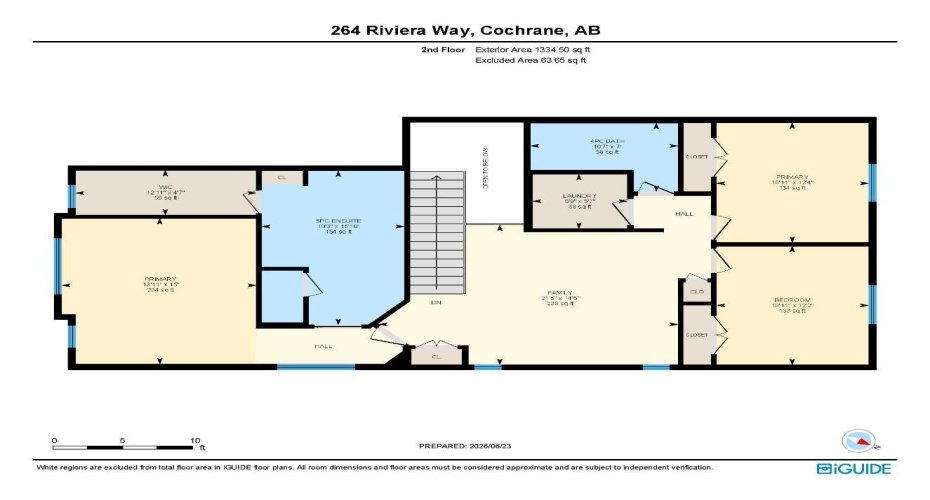 Upstairs Floor Plan