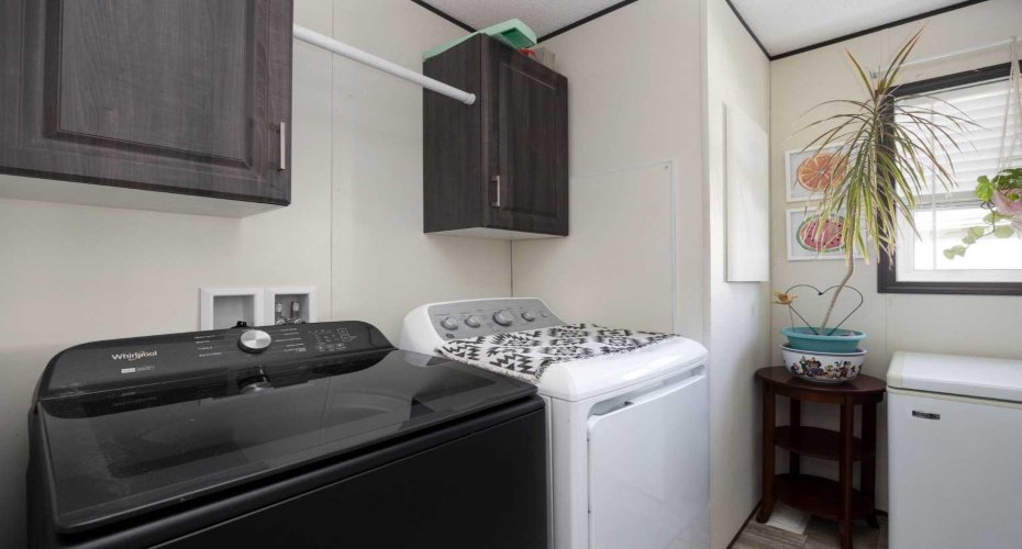Separate Laundry room
