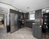 Beautiful kitchen dark cabinets