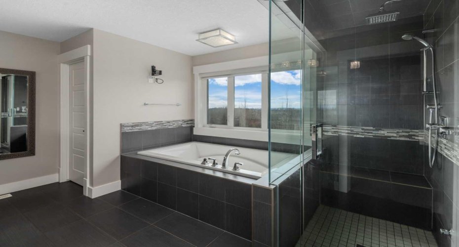 Steam Shower and Jetted Tub