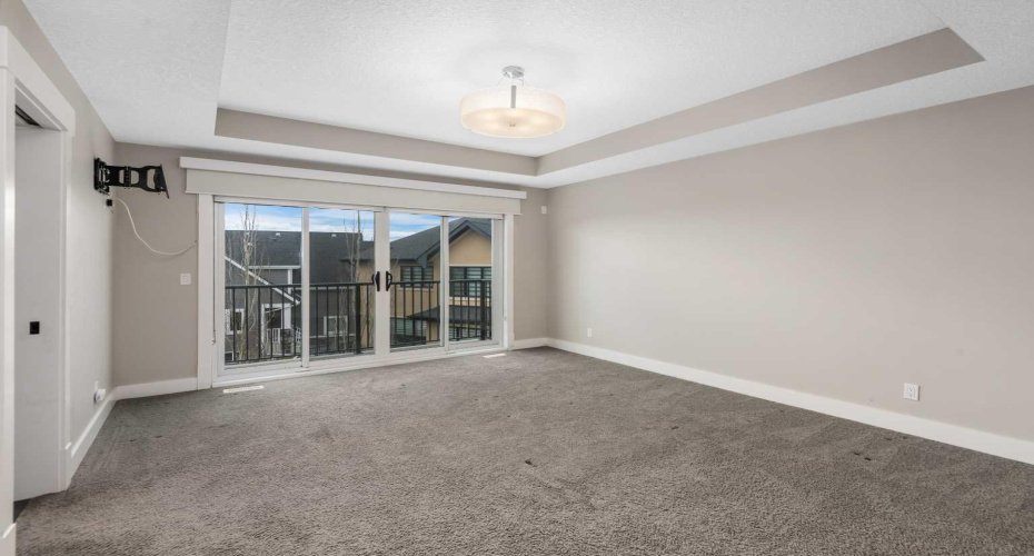 Primary Bedroom with Balcony