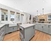 Quartz Countertops & Herringbone Backsplash