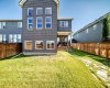 Sunny Backyard With Covered Deck Access