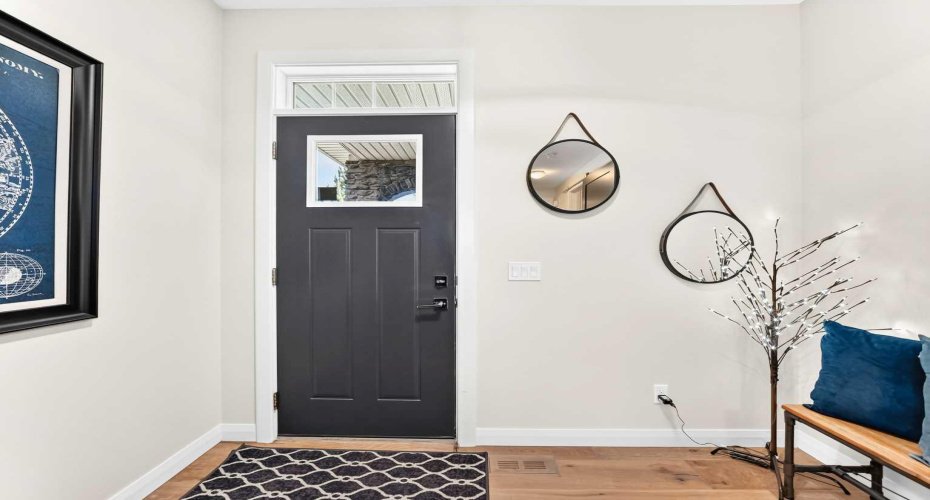 Welcoming Entry With Warm Modern Style