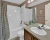 Lower level full bathroom