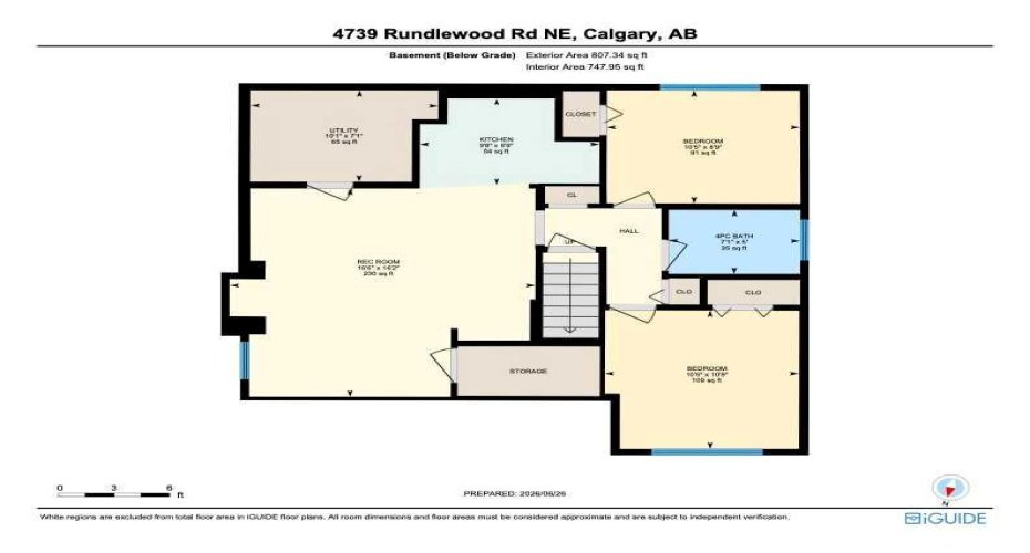 4739 Rundlewood Road, Calgary, Alberta T1Y 2N7, 4 Bedrooms Bedrooms, ,2 BathroomsBathrooms,Residential,For Sale,Rundlewood,A2324350