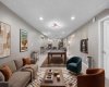 Virtually Staged Rec Room