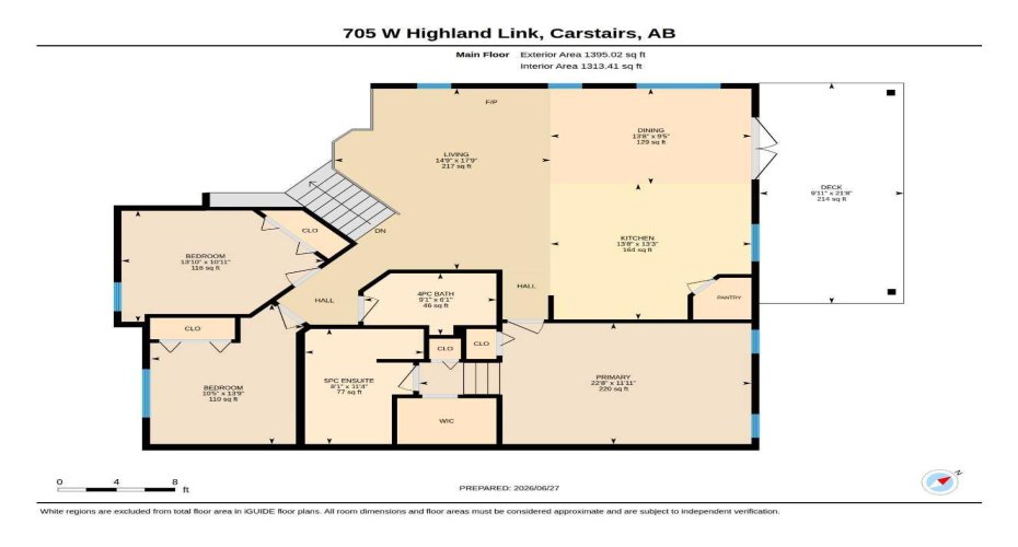 705 West Highland Link, Carstairs, Alberta T0M0N0, 3 Bedrooms Bedrooms, ,3 BathroomsBathrooms,Residential,For Sale,West Highland,A2324784