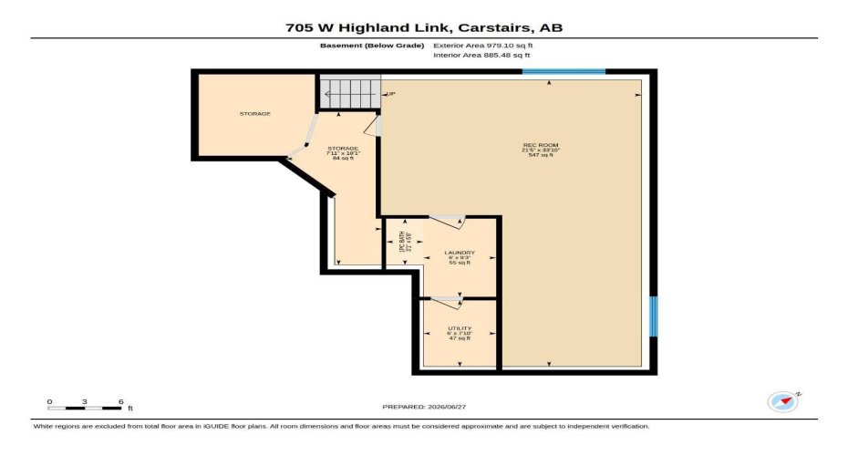 705 West Highland Link, Carstairs, Alberta T0M0N0, 3 Bedrooms Bedrooms, ,3 BathroomsBathrooms,Residential,For Sale,West Highland,A2324784