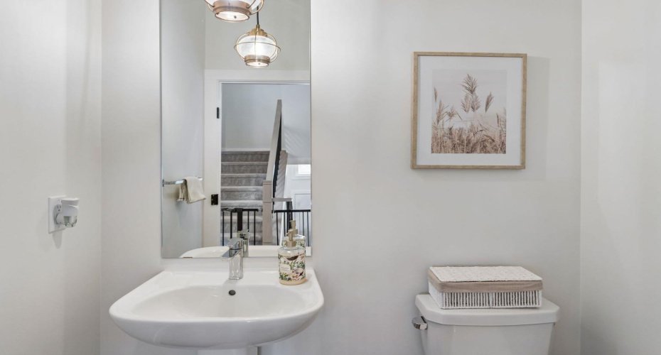 Half bath on main
