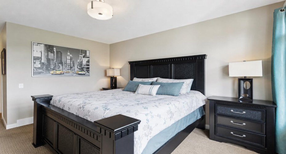 Just bedding virtually staged