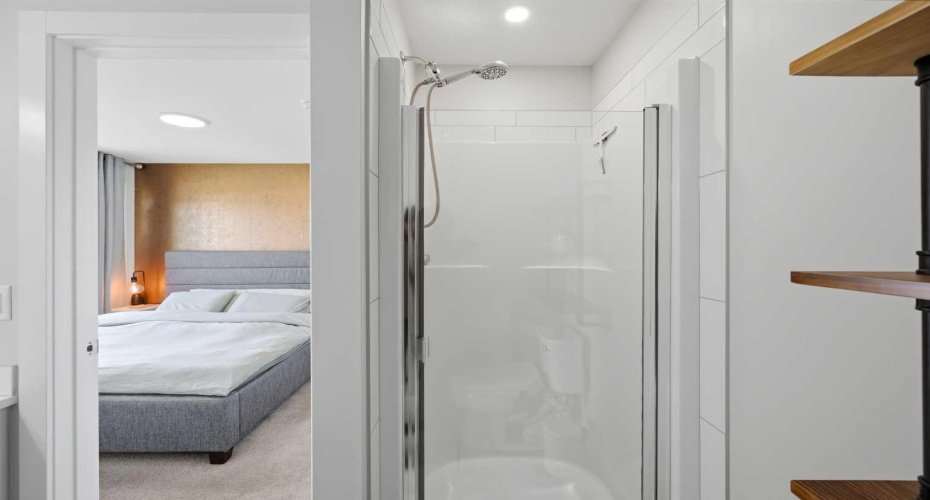 Upgraded Standing Shower