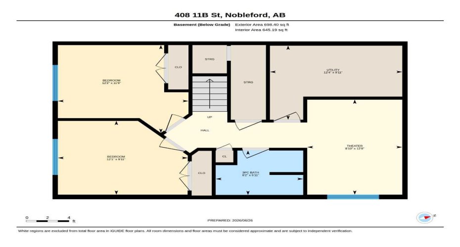 408 11B Street, Nobleford, Alberta T0L1S0, 5 Bedrooms Bedrooms, ,4 BathroomsBathrooms,Residential,For Sale,11B,A2325053