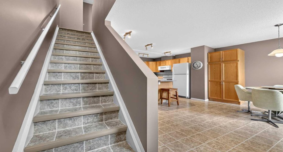 Stairs to upper level