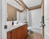 Upper full bathroom