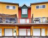 Back of townhome