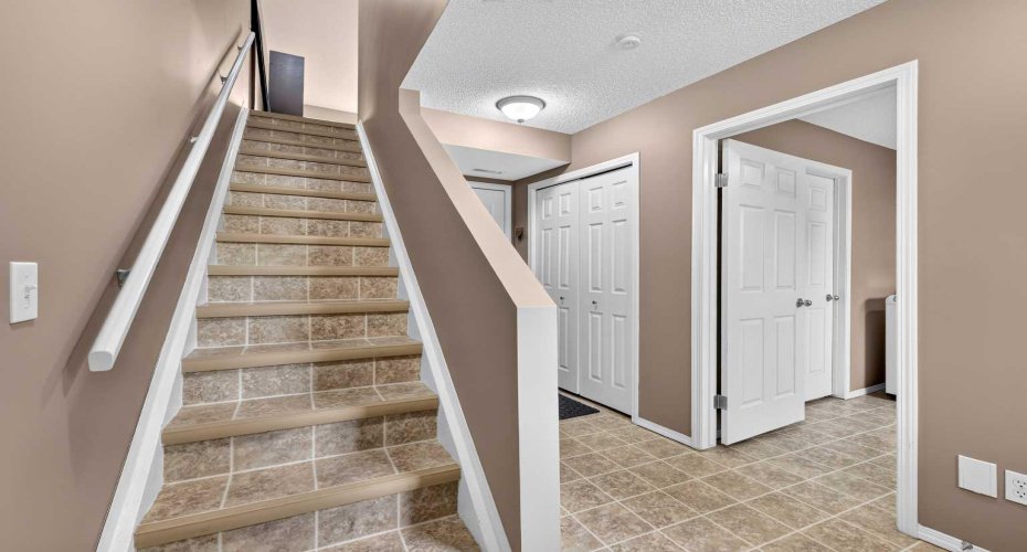 Stairs to main level